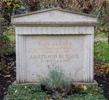 Grabstätte - Toni Berger