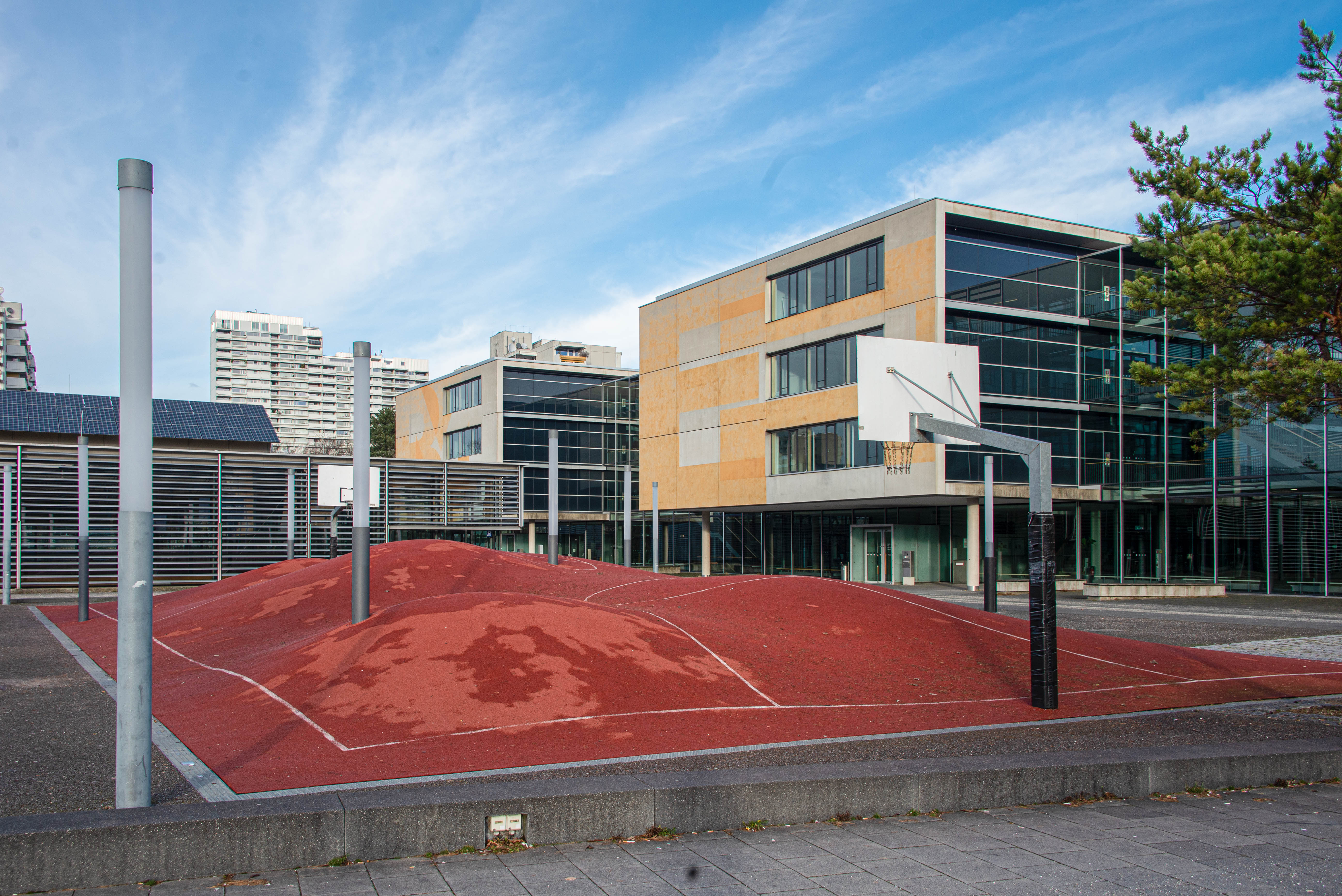 Basketballfeld, 3D²