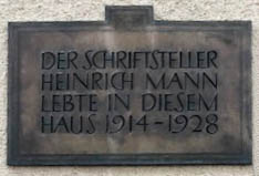 Gedenktafel - Thomas Mann