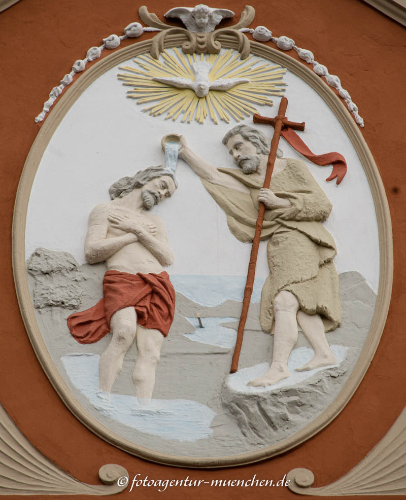 Relief - Johannes der Täufer