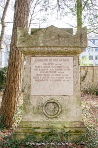 Grabstätte - Walter von Baeyer