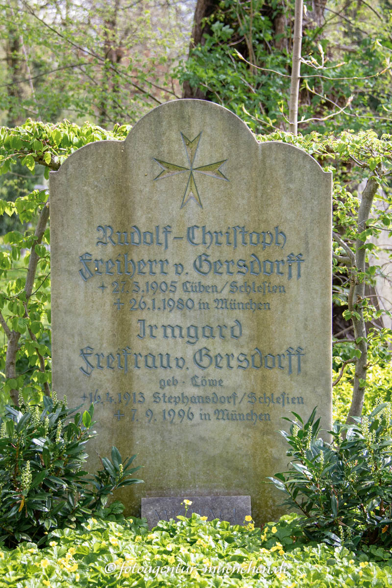 Grab - Rudolf-Christoph Freiherr von Gersdorff