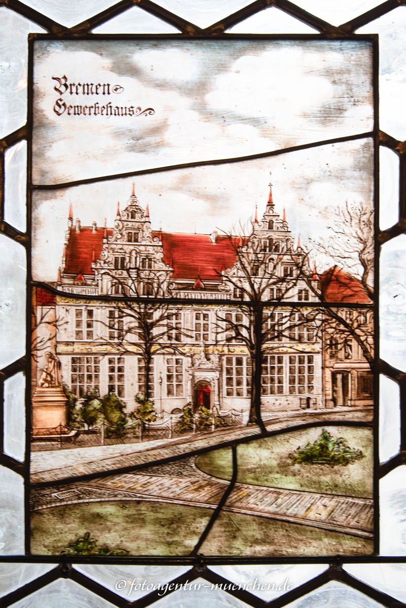 Glasfenster - Gewerbehaus Bremen
