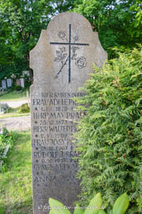 Grabstätte - Rudolf Jakob Praetorius