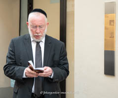 Erinnerungszeichen - Rabbiner Shmuel Aharon Brodman