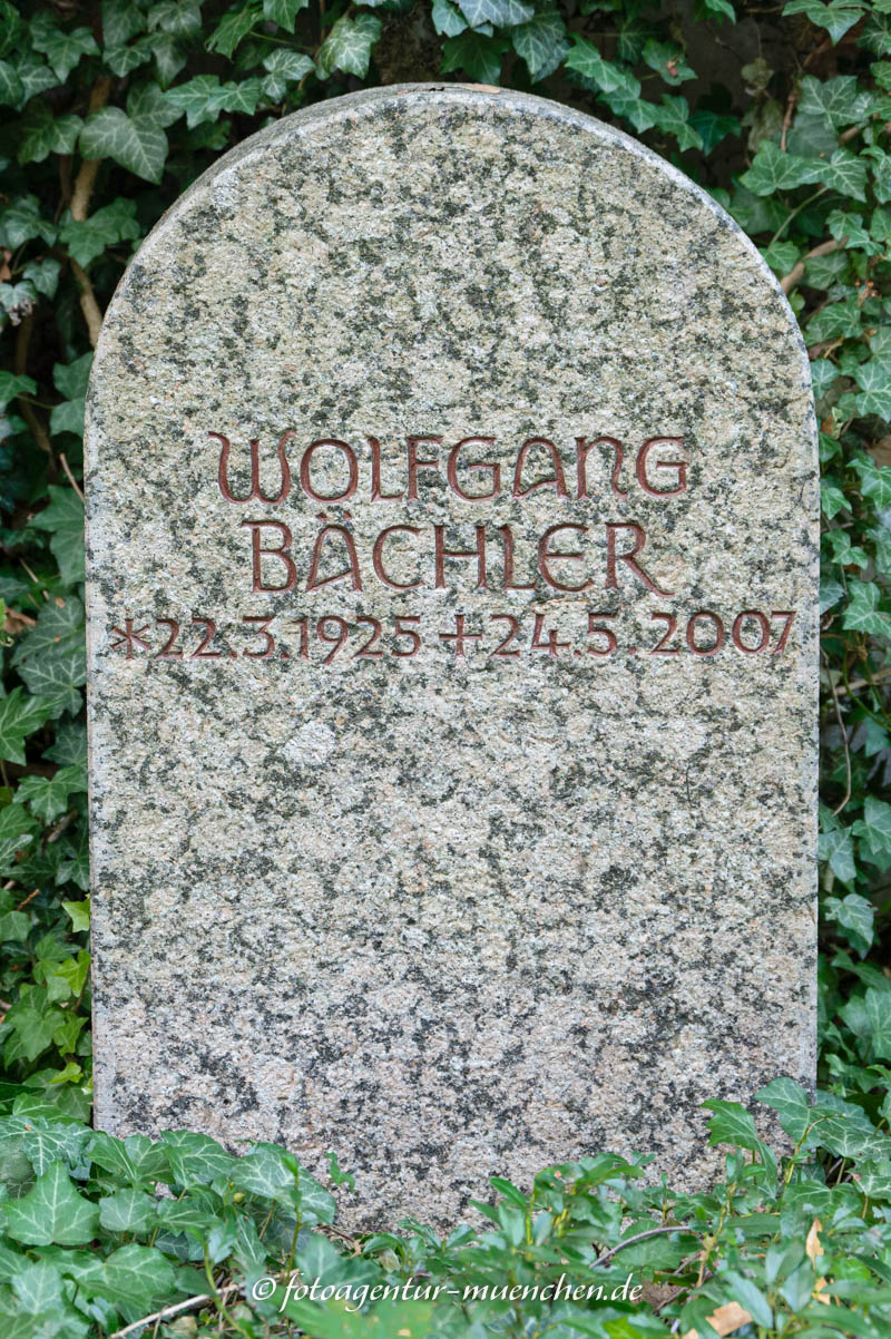 Grab - Wolfgang Bächler
