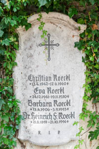 Grabstätte - Heinrich Roeckl