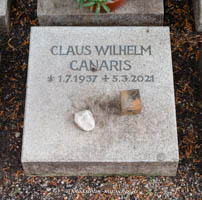 Grab - Claus-Wilhelm Canaris