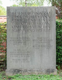 München - Grab - Hermann Kerschensteiner