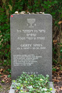 Grabstätte - Gerty Spies