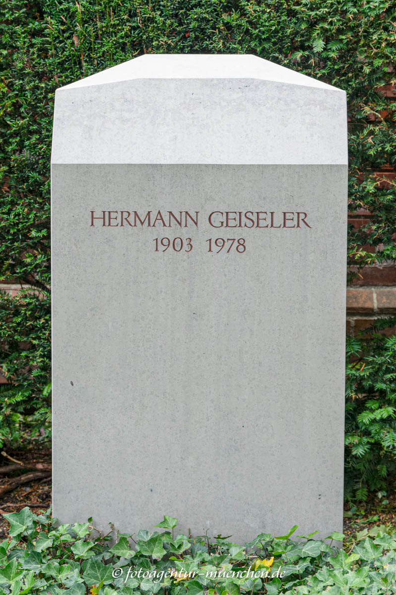 Grab - Hermann Geiseler