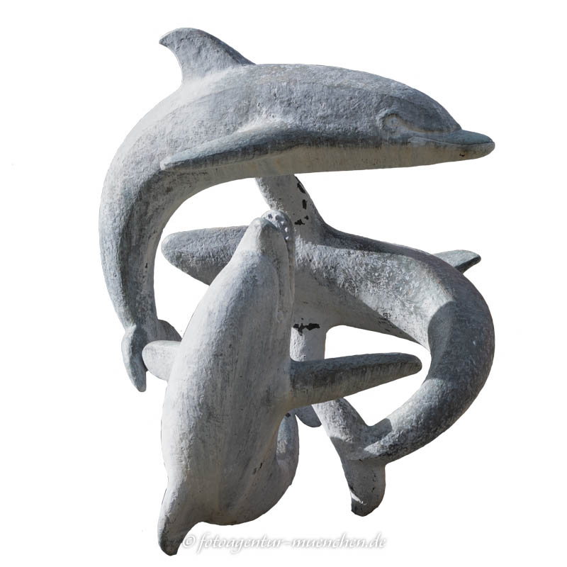 Delphin-Brunnen Delphin