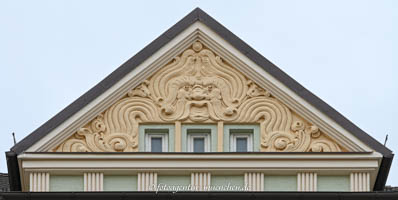 München - Wohnhaus - Detail