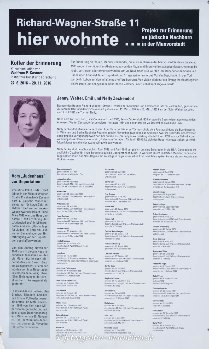 Weiße Koffer