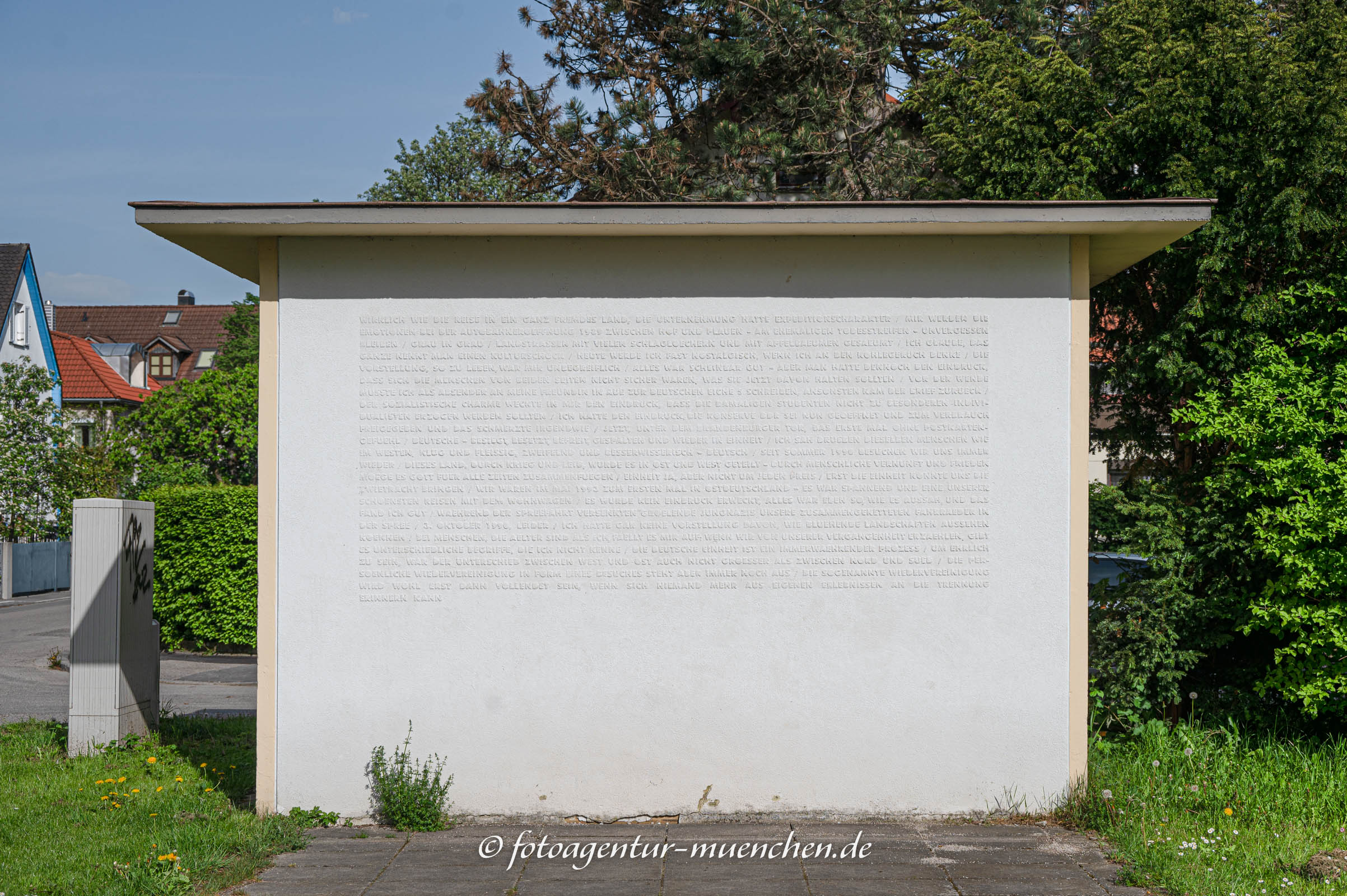 Denkmal - Zur Deutschen Einheit