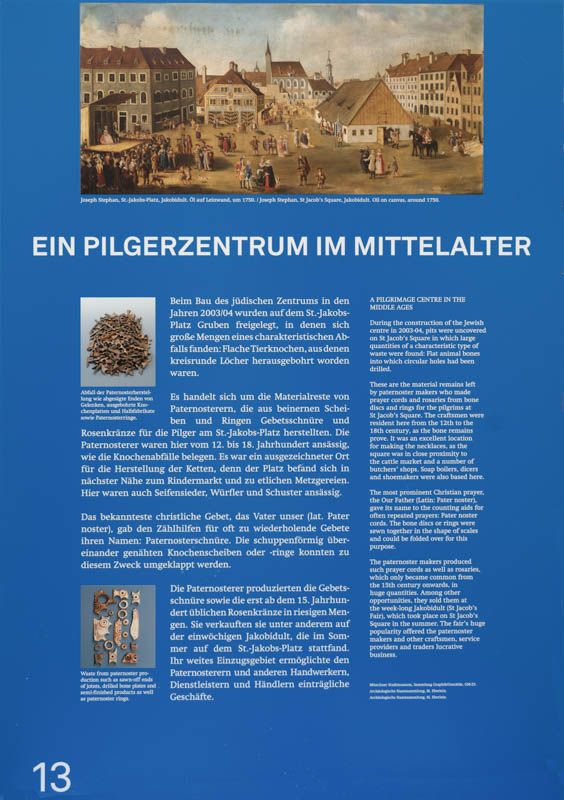 Archäologie München - Tafel 13 Paternoster