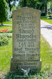 München - Grab - Eduard Muencke