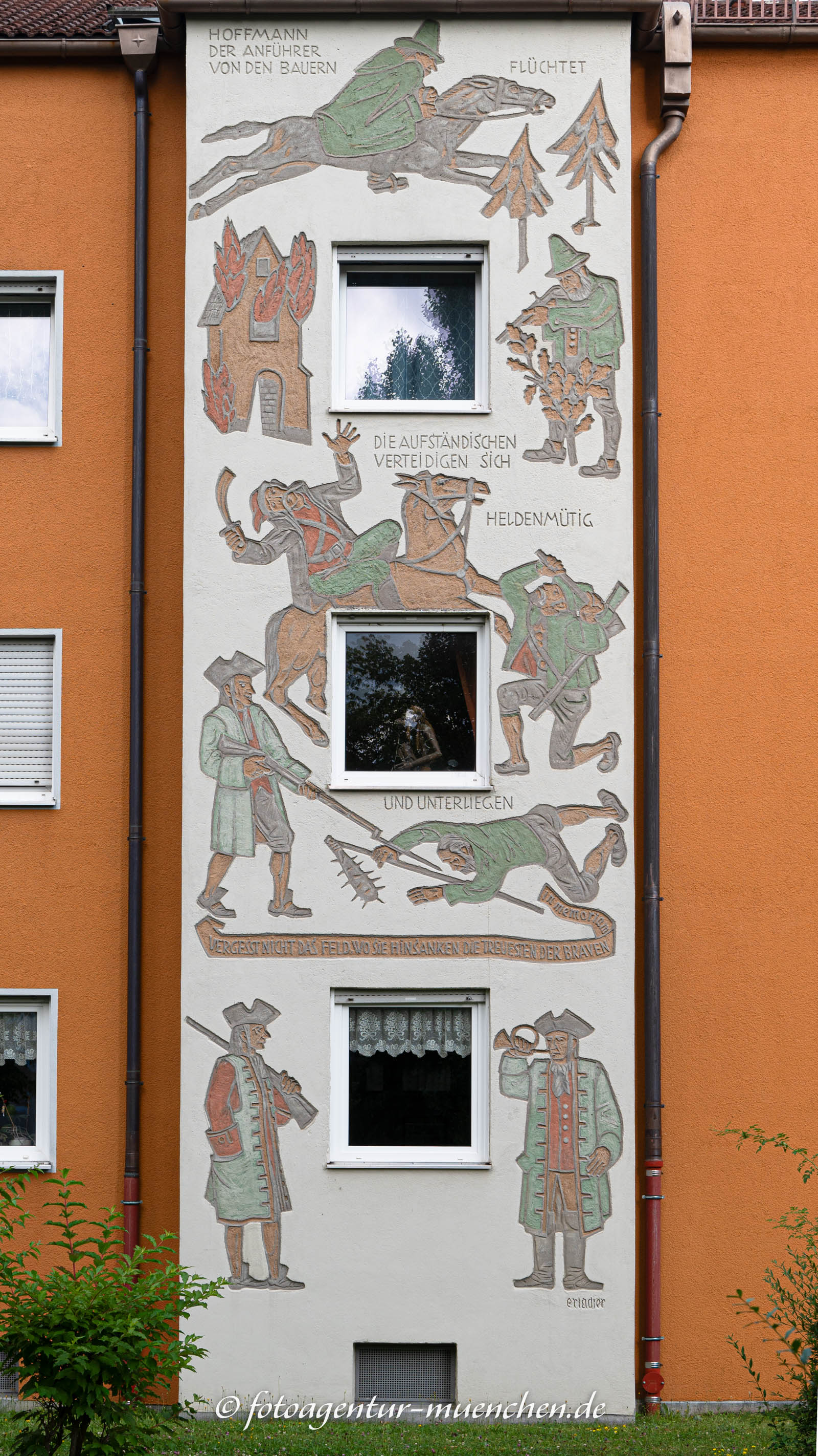 Fresko - Bauernaufstand in Aidenbach