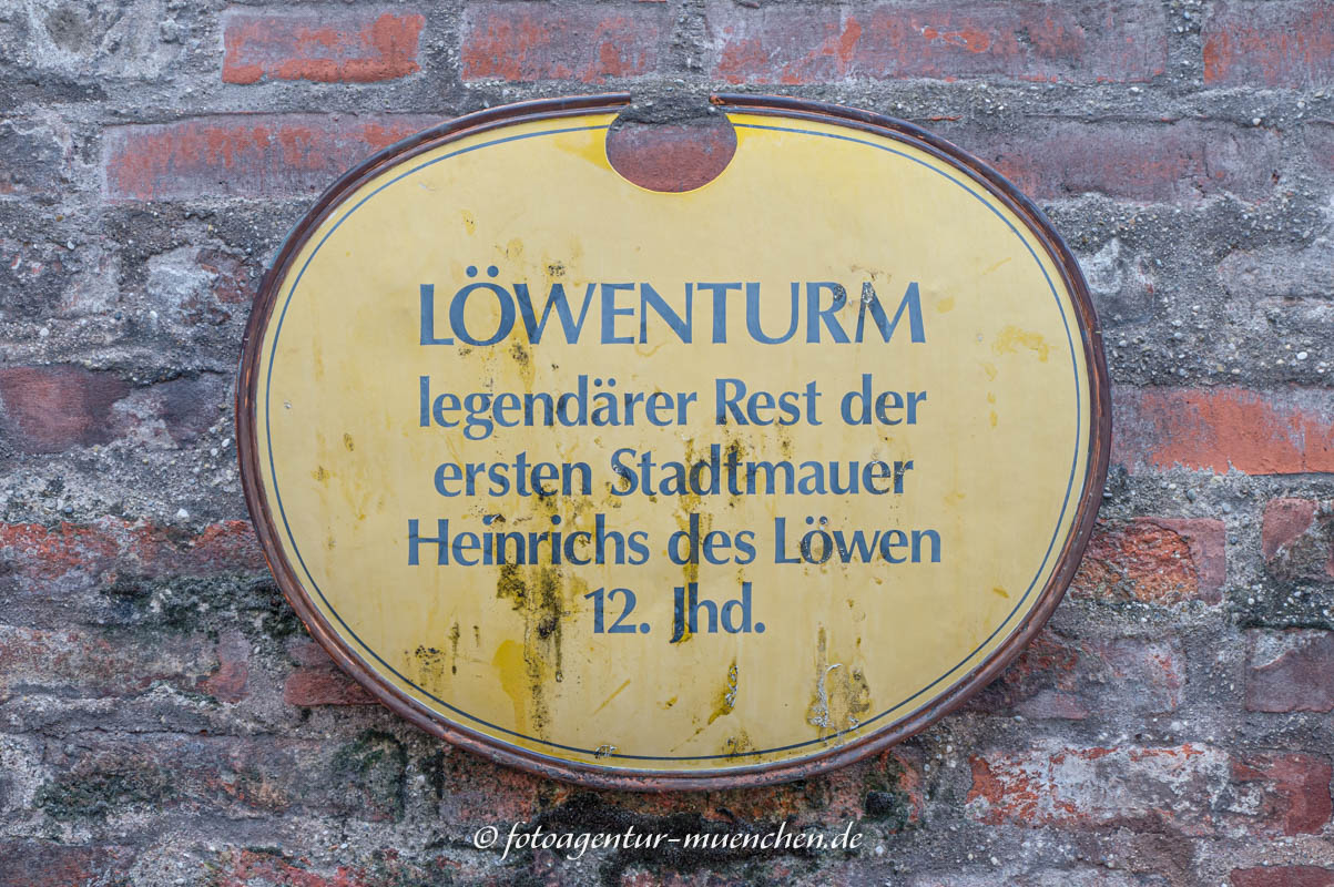 Tafel - Löwenturm