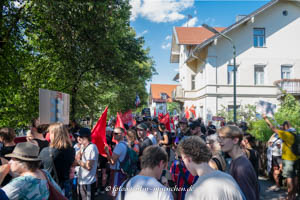 Demo gegen das Afd-Büro in Perlach