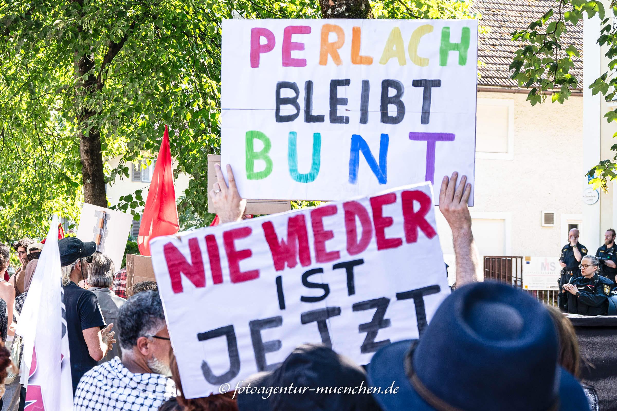 Demo gegen das Afd-Büro in Perlach