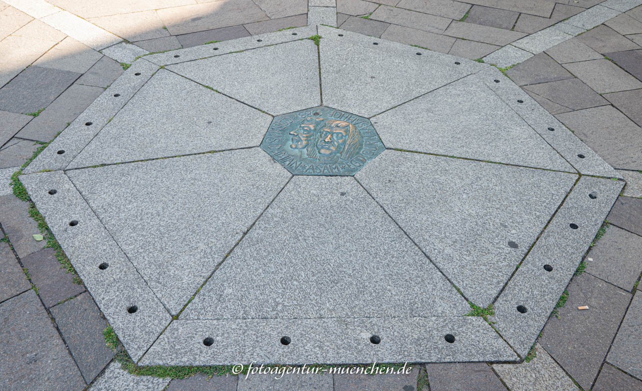 Bodendenkmal- Gebrüder Asam