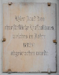 Gedenktafel