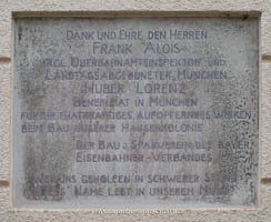 Alois Frank und Lorenz Huber