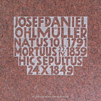  - Bodengednkplatte - Josef Daniel Ohlmüller