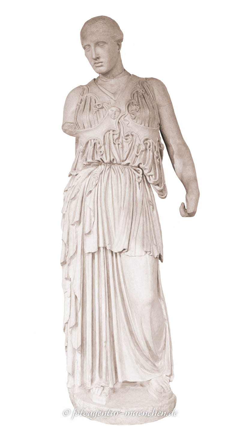 Athene mit der Kreuzband-Ägis