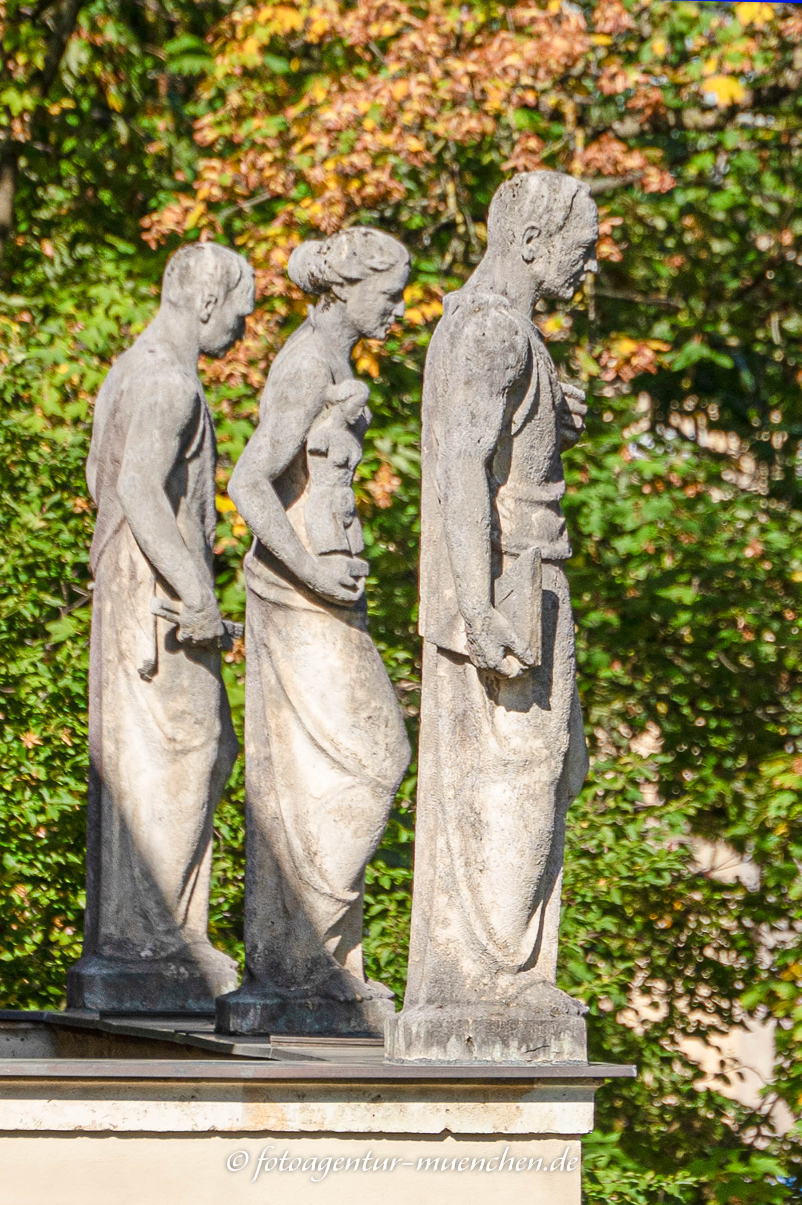 Skulpturen - Lenbachgarten