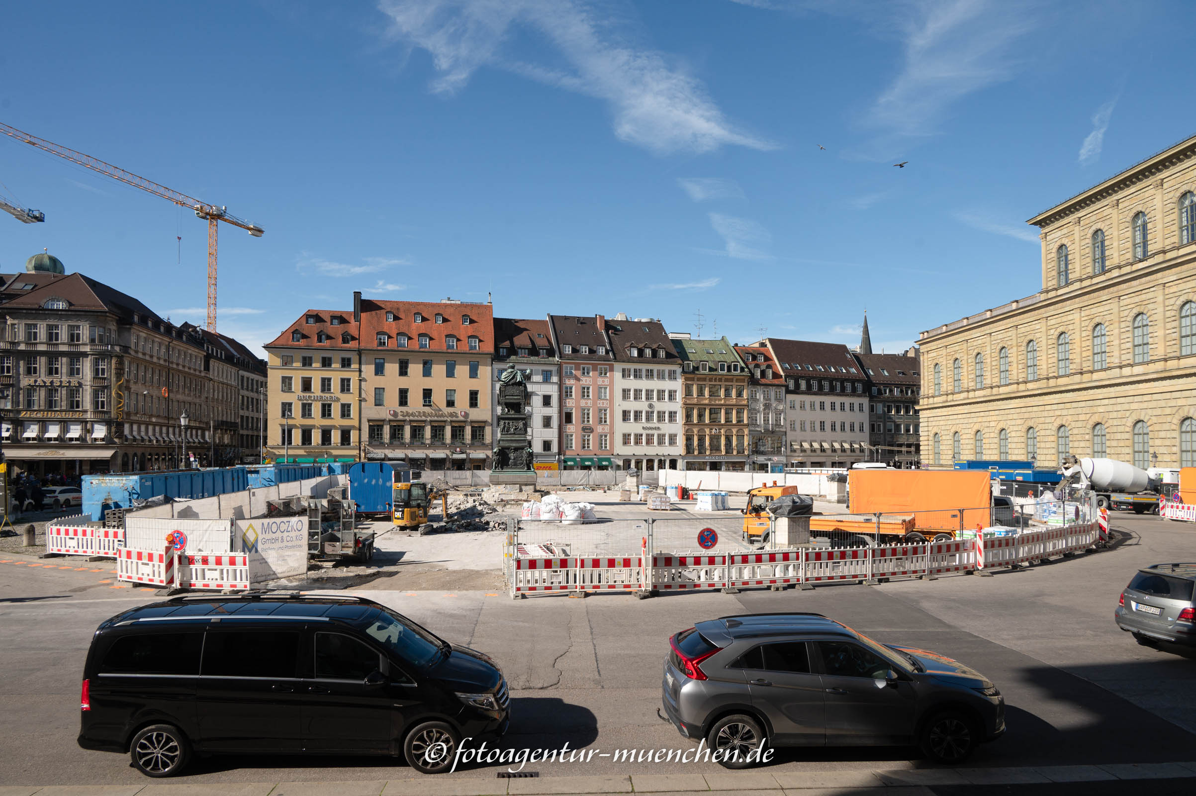 Baustelle - Max-Joseph-Platz