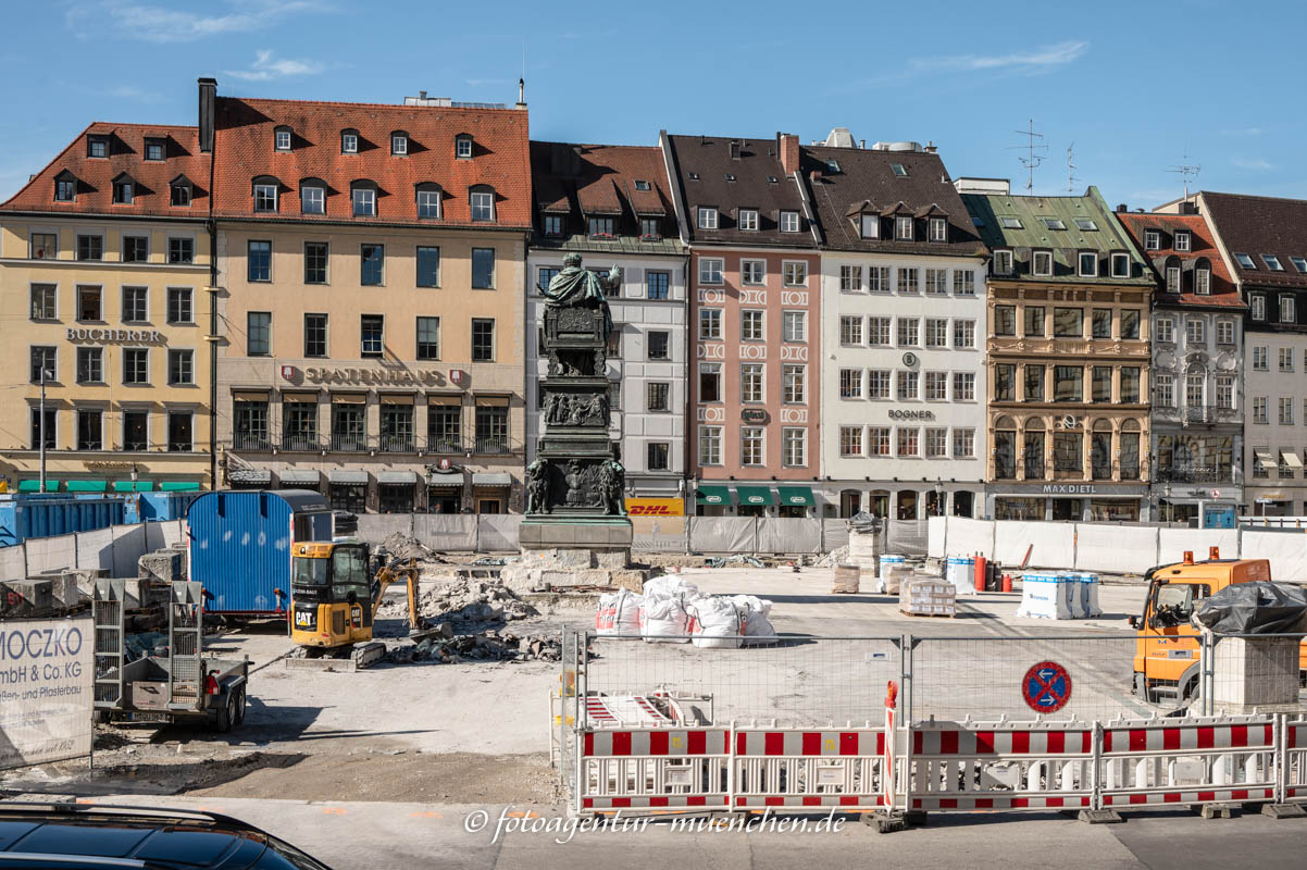 Baustelle - Max-Joseph-Platz