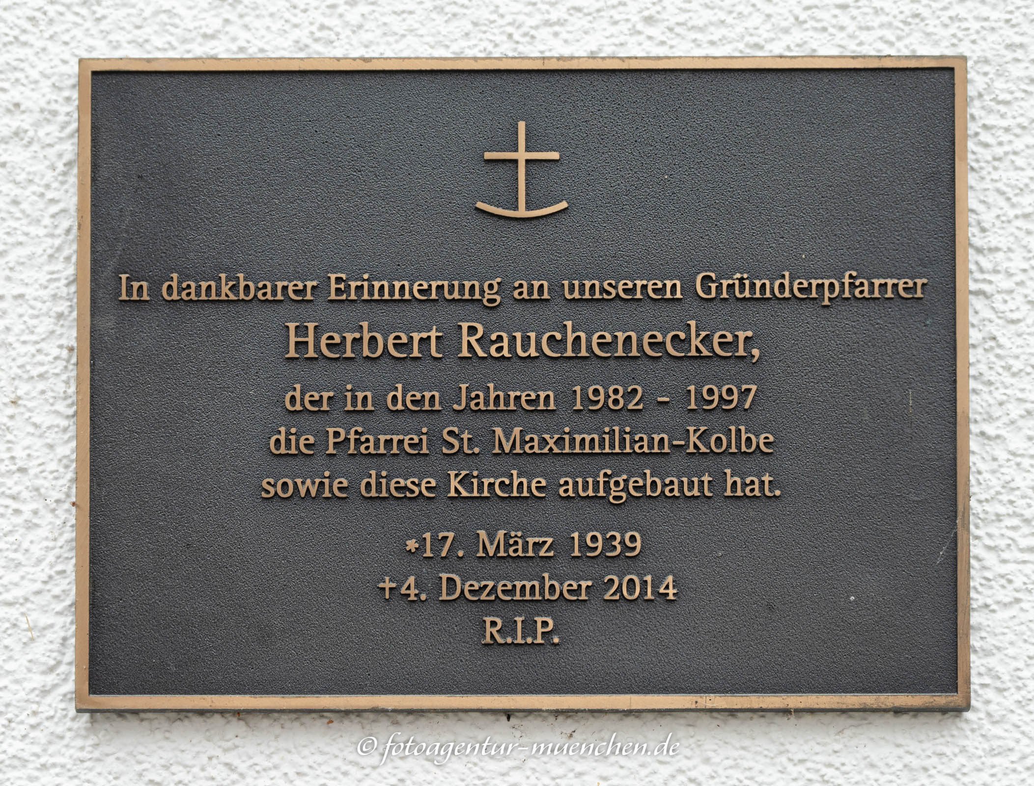 Gedenktafel - Herbert Rauchenecker