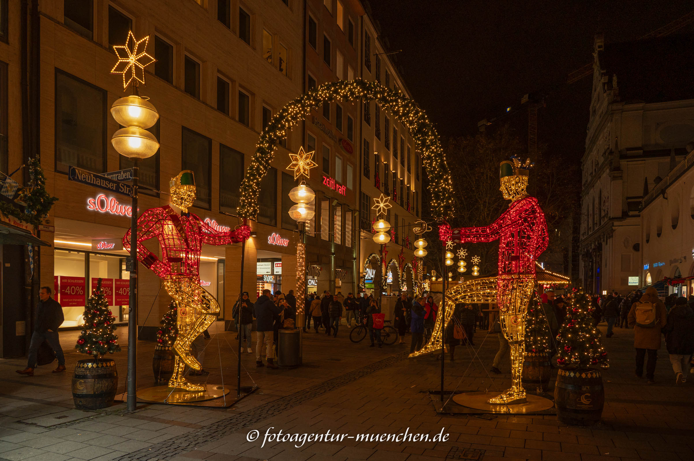 Weihnachtsmarkt in München 