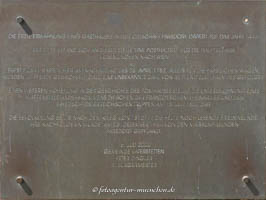  - Gedenktafel