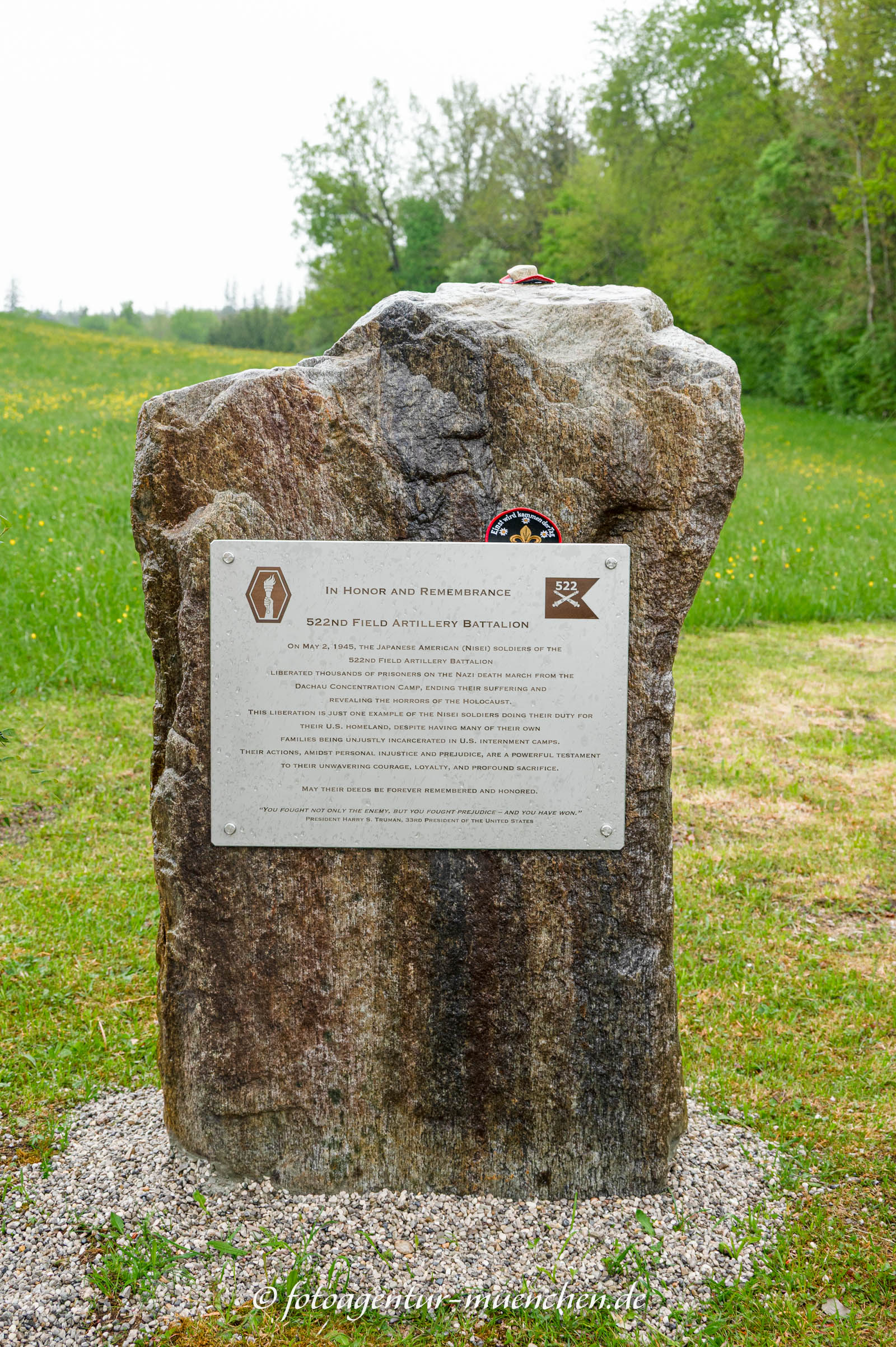 Gedenkstein für die Befreier