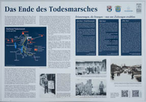  - Denkmal - Todesmartsch - Infotafel