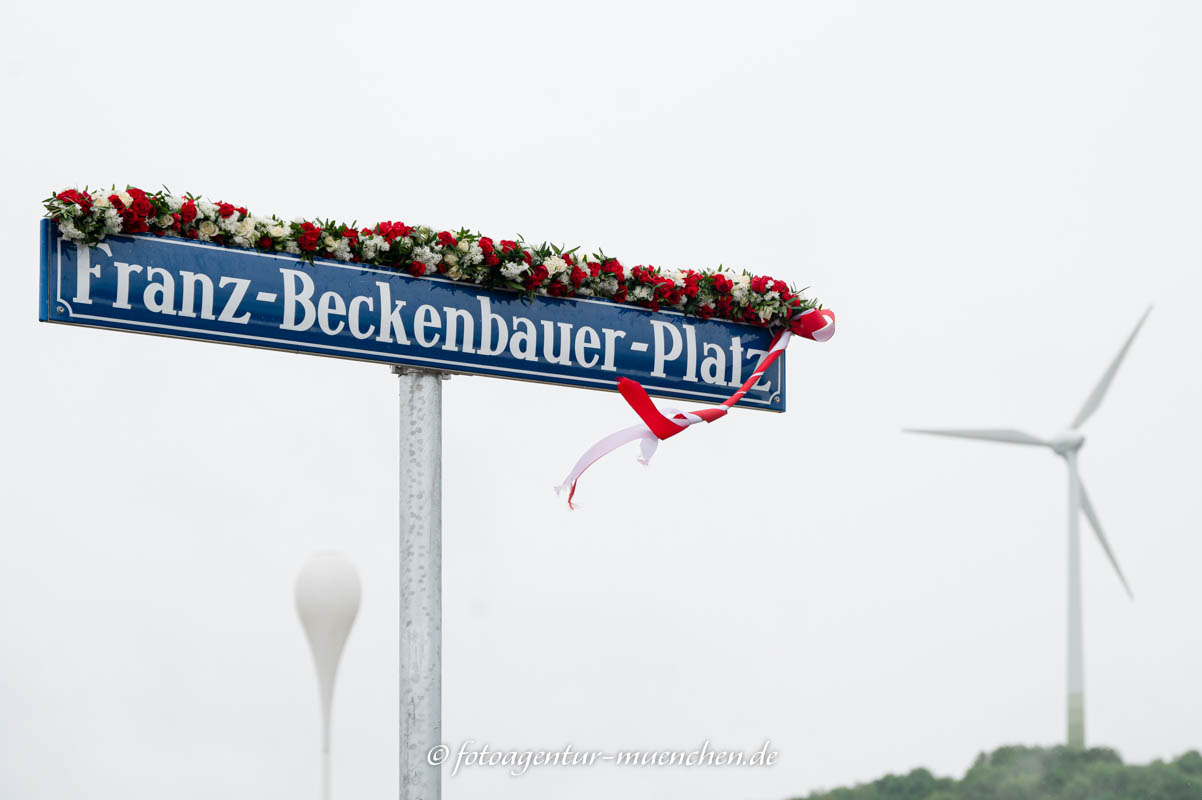 Straßenbenennung - Franz-Beckenbauer-Platz