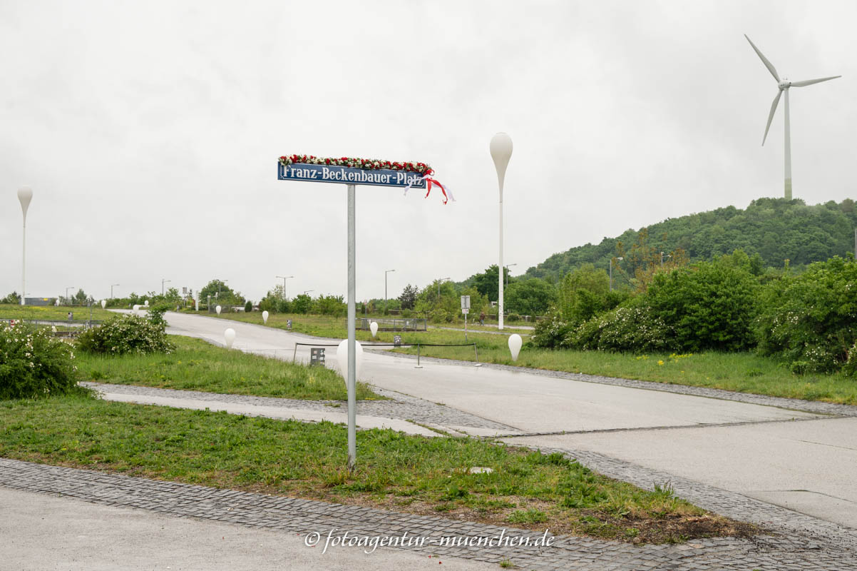 Straßenbenennung - Franz-Beckenbauer-Platz 