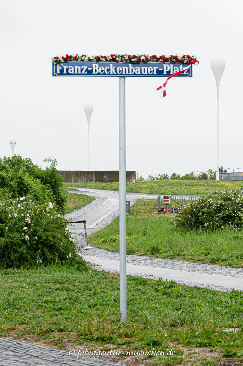 Straßenbenennung - Franz-Beckenbauer-Platz