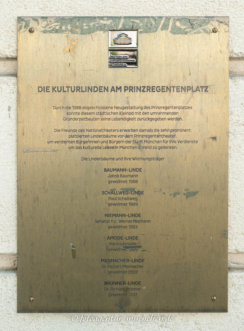 Gedenktafel - Kulturlinden