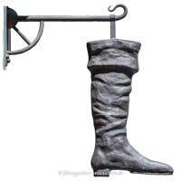 Nasenschild - Stiefel<br>