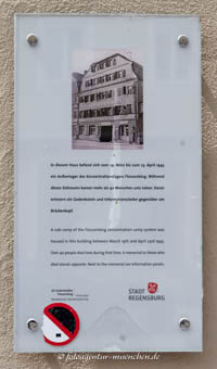  - KZ-Außenlager Colosseum - Infotafel