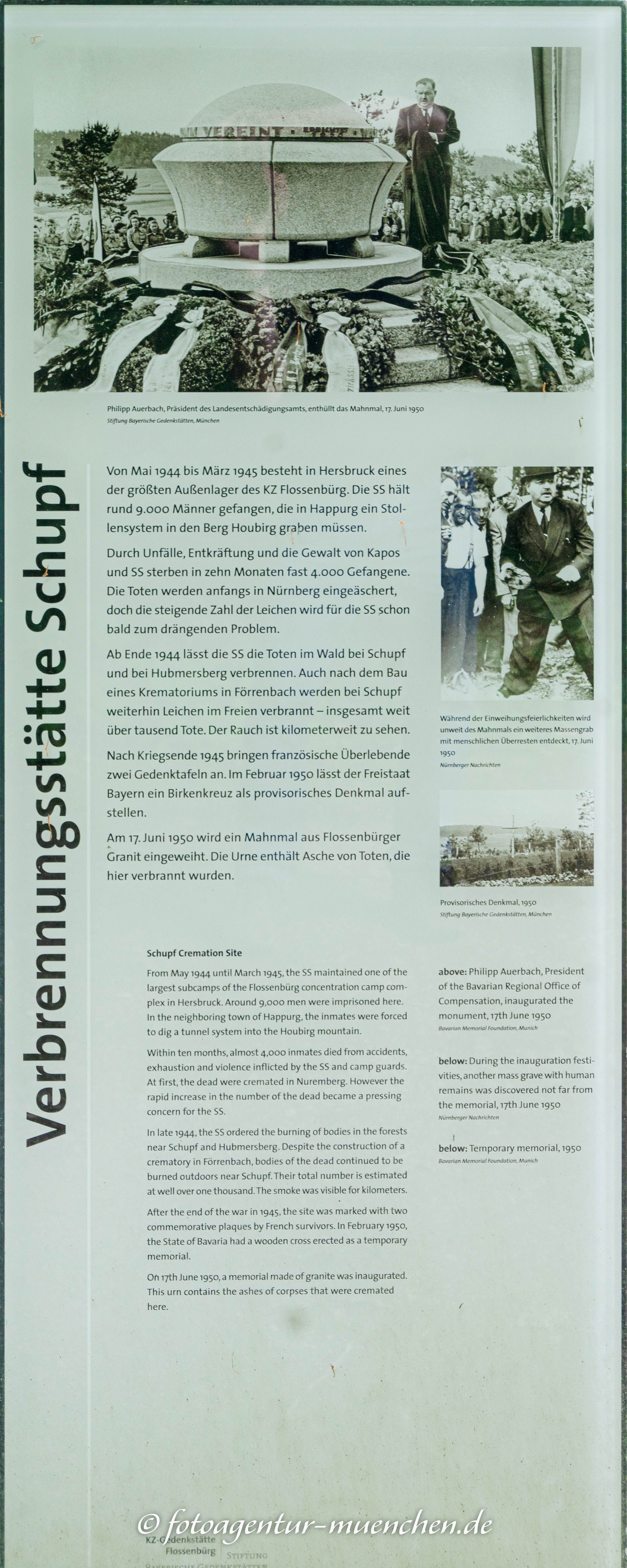 Mahnmal - Verbrennungsstätte Schupf