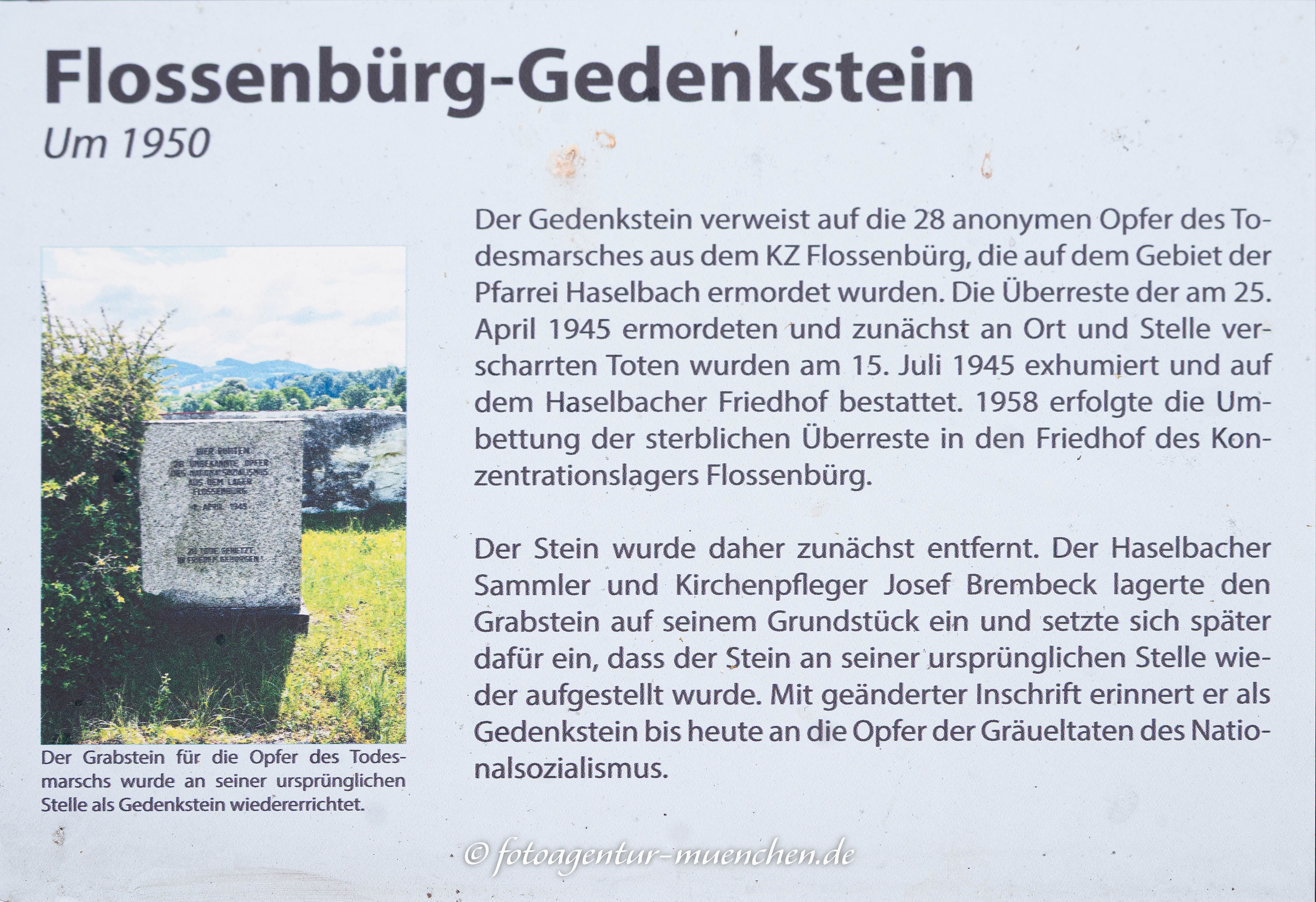 Flossenbürg-Gedenkstein