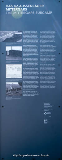  - KZ-Außenlager Mittergars - Infotafel 