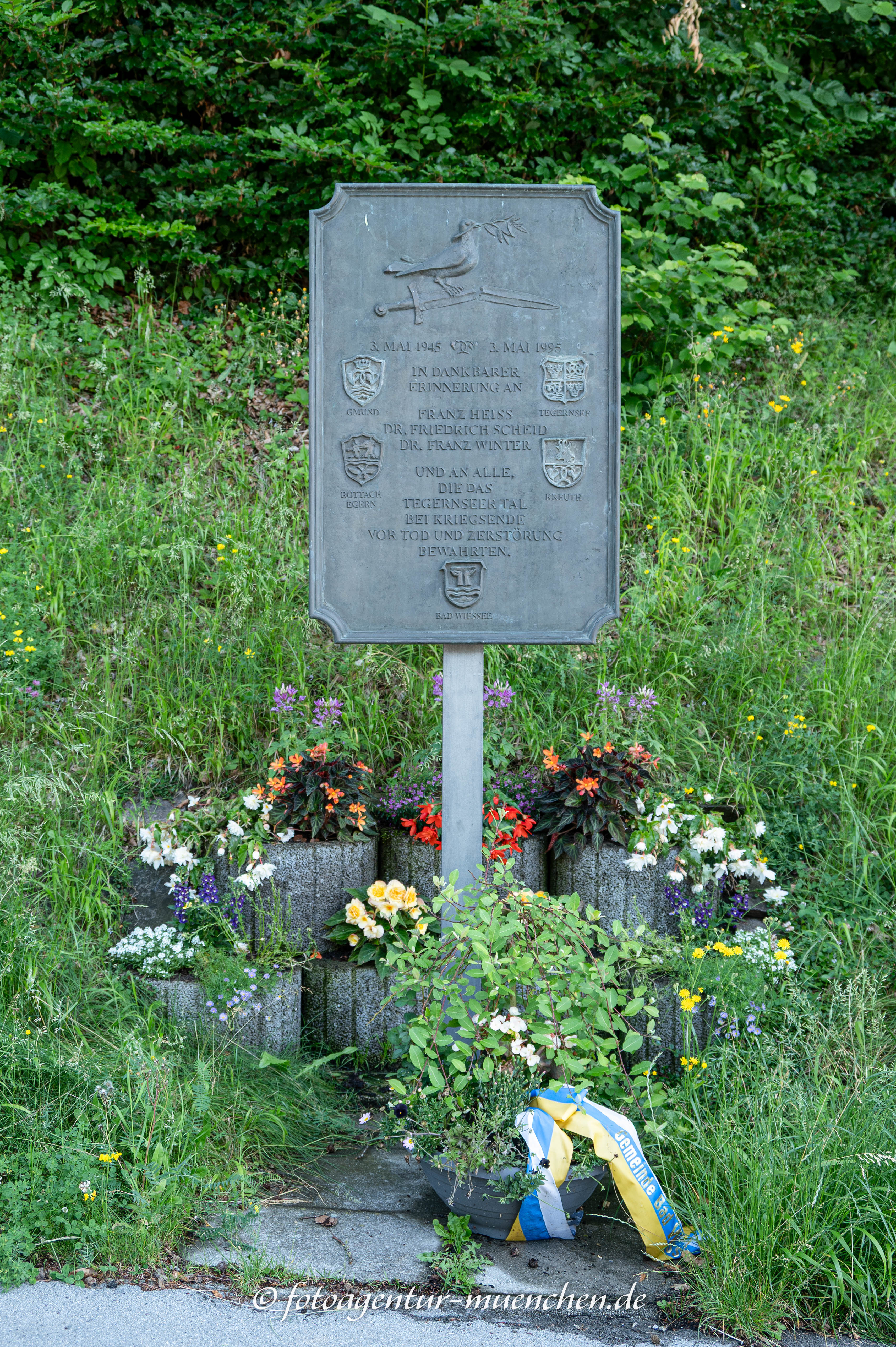 Gedenktafel - Kriegsende