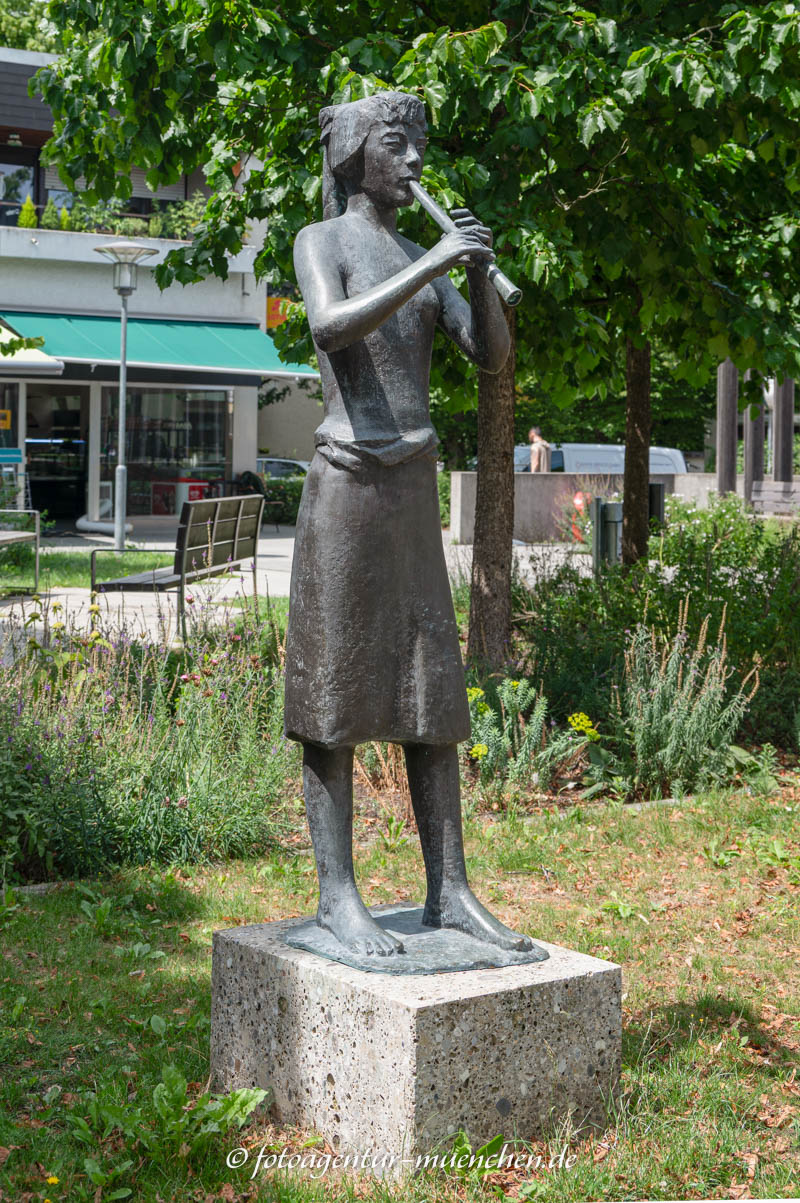 Flötenspielerin