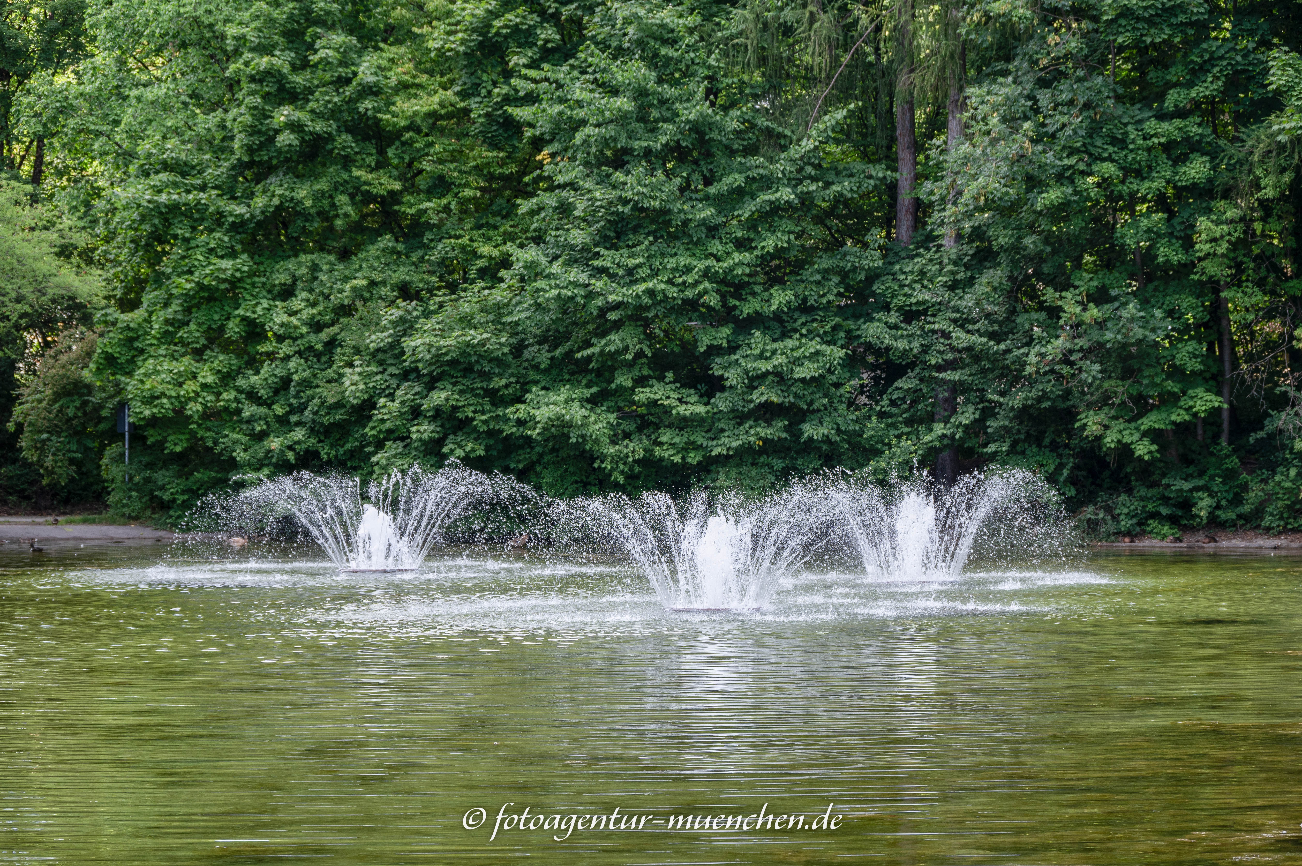 Rameses-See - Springbrunnen